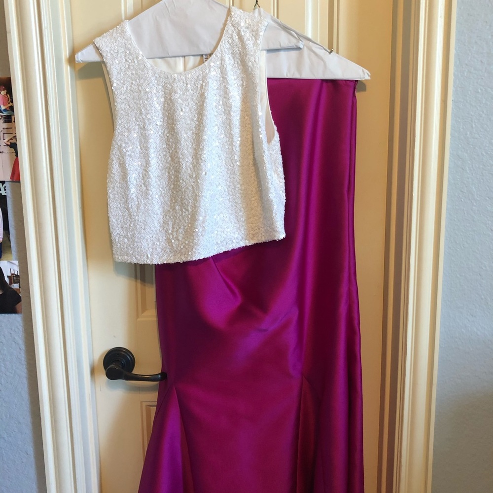 Two Piece Prom Dress